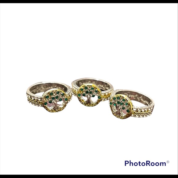 ❤️ Tree of Life Rhinestone Ring - Picture 5 of 5